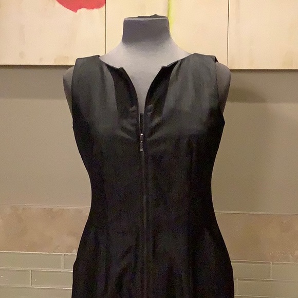 Calvin Klein size 6 dark denim dress. - Picture 3 of 5